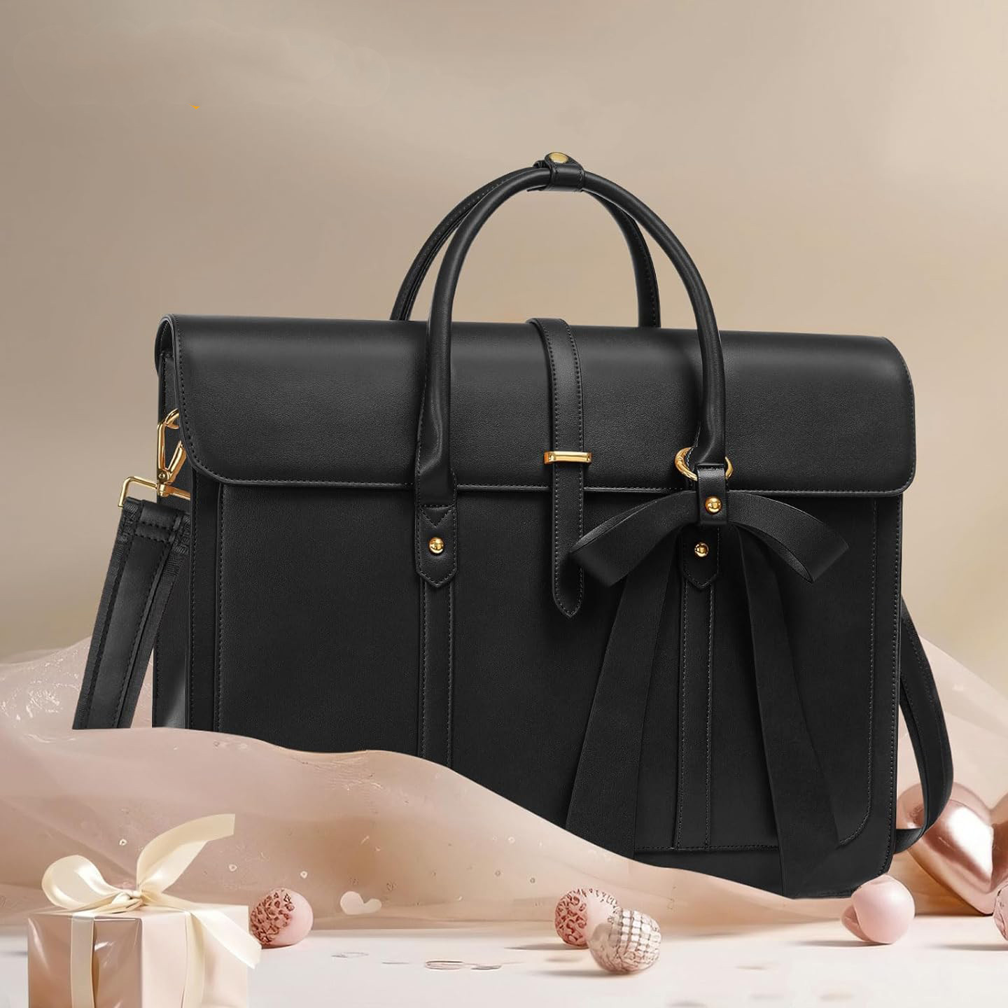 Large Capacity Tote Bag Commuter Laptop Handbag