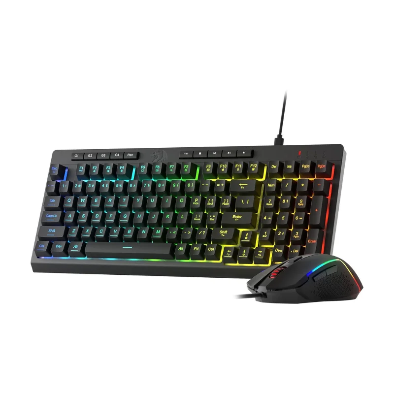 Redragon S141 Gaming Keyboard and Mouse Combo K515 RGB Wired Keyboard M616 10000 DPI…