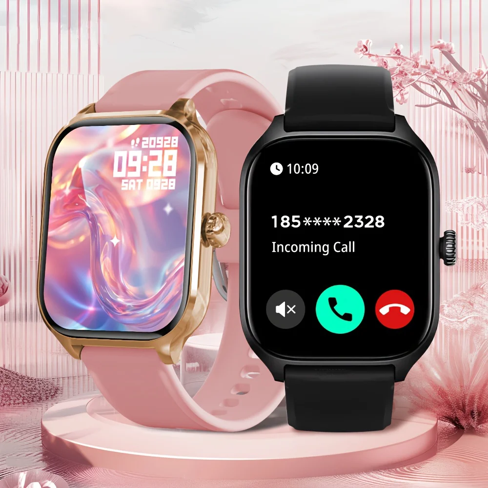 Men's Smart Watch Women's Gift 2.01inch HD Full Touch Screen Sports Fitness Watch…