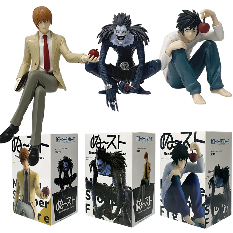 16CM Anime DEATH NOTE RYagami Light Noodle Stopper Figure Model Desktop Decorate Hobbies…