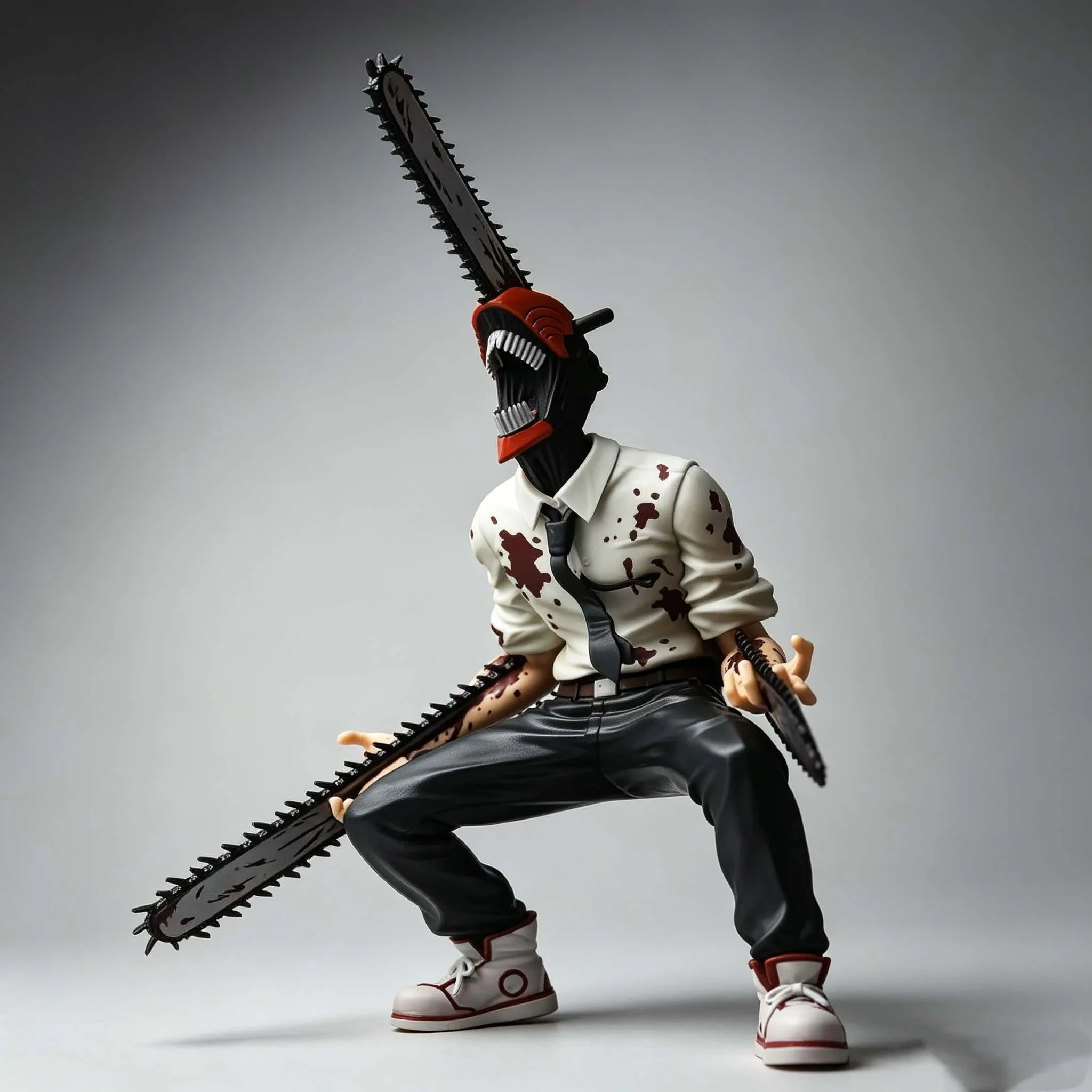 19cm Chainsaw Man Denji Anime Figure Denji/Power Action Figure 1560 Chainsaw Man Denji Figurine Adult Collectible Model Doll Toy
