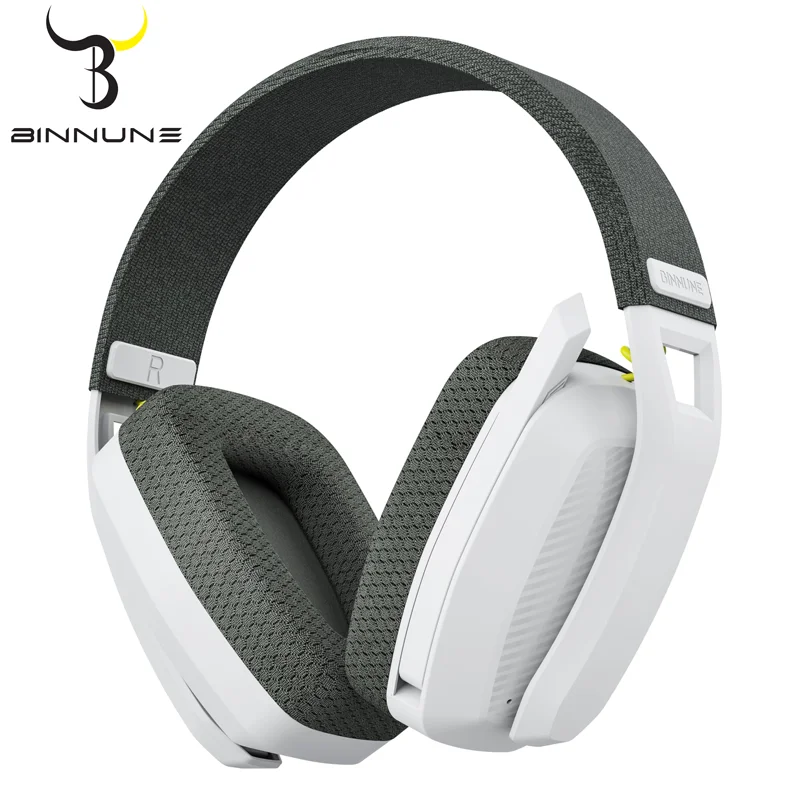 BINNUNE BW06 Bluetooth Headsets Gamer with Mic for PS5 PS4 PC Mac Playstation Wireless…