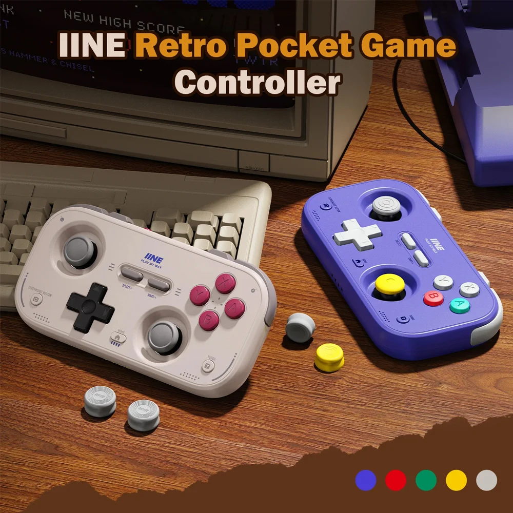 IINE Pocket Gamepad for Nintendo Switch 2/1 Steam Deck Phone Car Portable Retro…