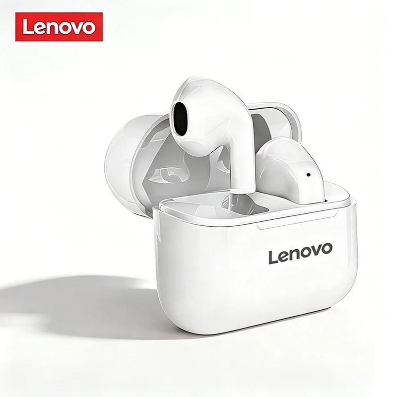 Lenovo Pro 5s Headphones Mini Portable Wireless Bluetooth Earphones Noise Reduction and…
