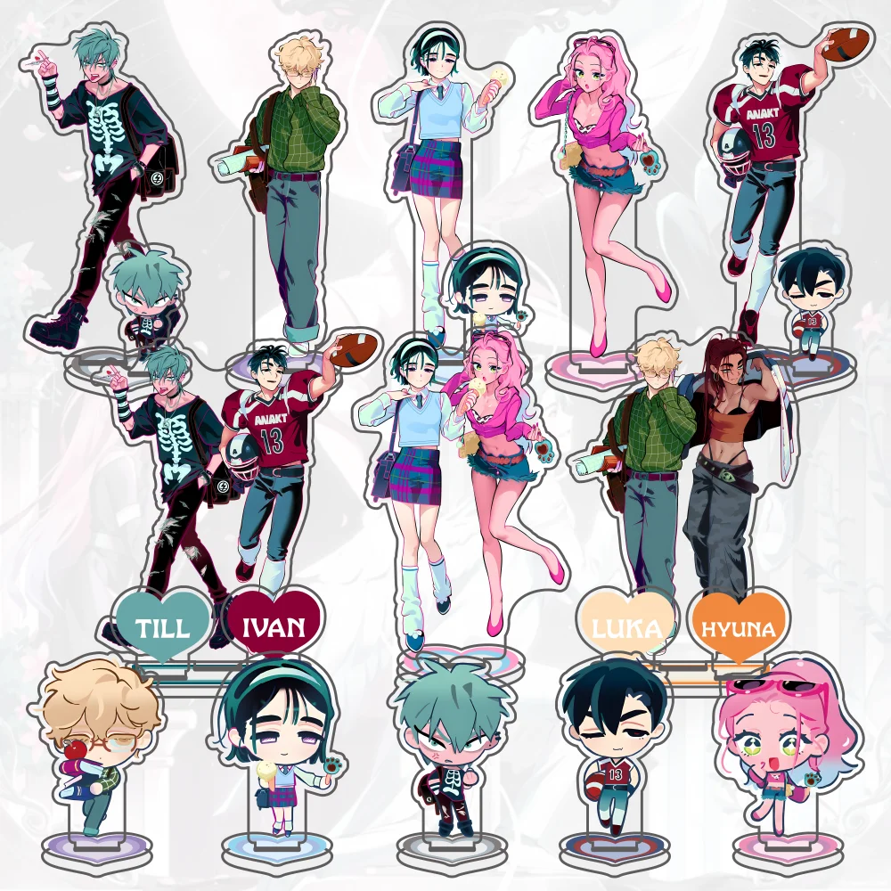 Anime ALIEN STAGE IVAN TILL LUKA SUA MIZI Gift Toy Acrylic Stand Model Action Figure…
