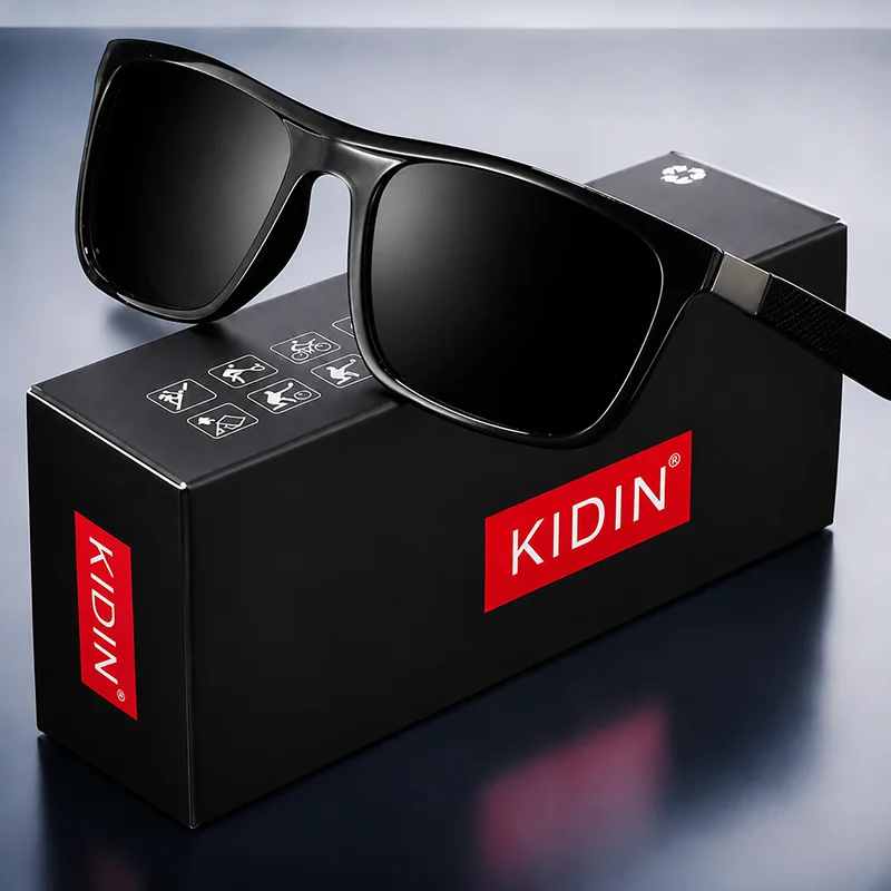 Square Vintage Polarized Sports Sunglasses Men Women Driving Outdoor Fishing Sun Glasses…