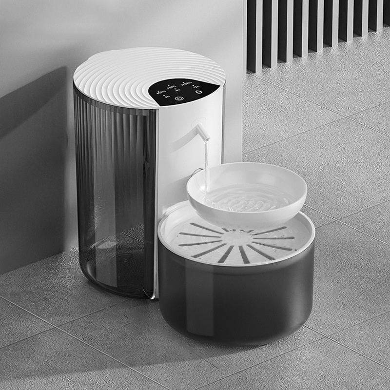 Smart Constant-Temperature 3L Pet Water Fountain With Clean-Water Separation & Tipping…