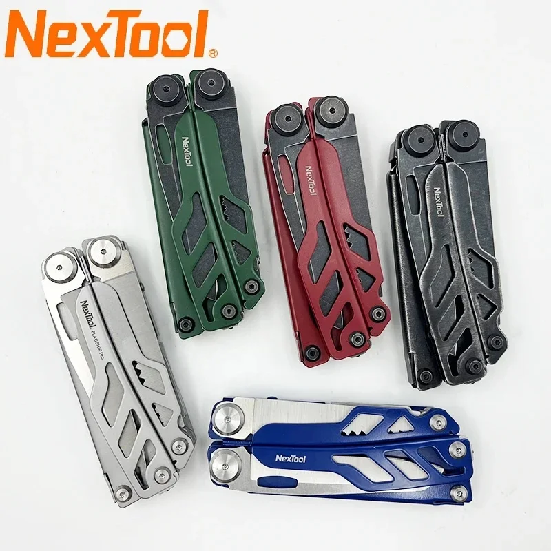 NexTool Flagship Pro Multitool 16-in-1 Multi Function Tool Folding Pliers Big Scissors…