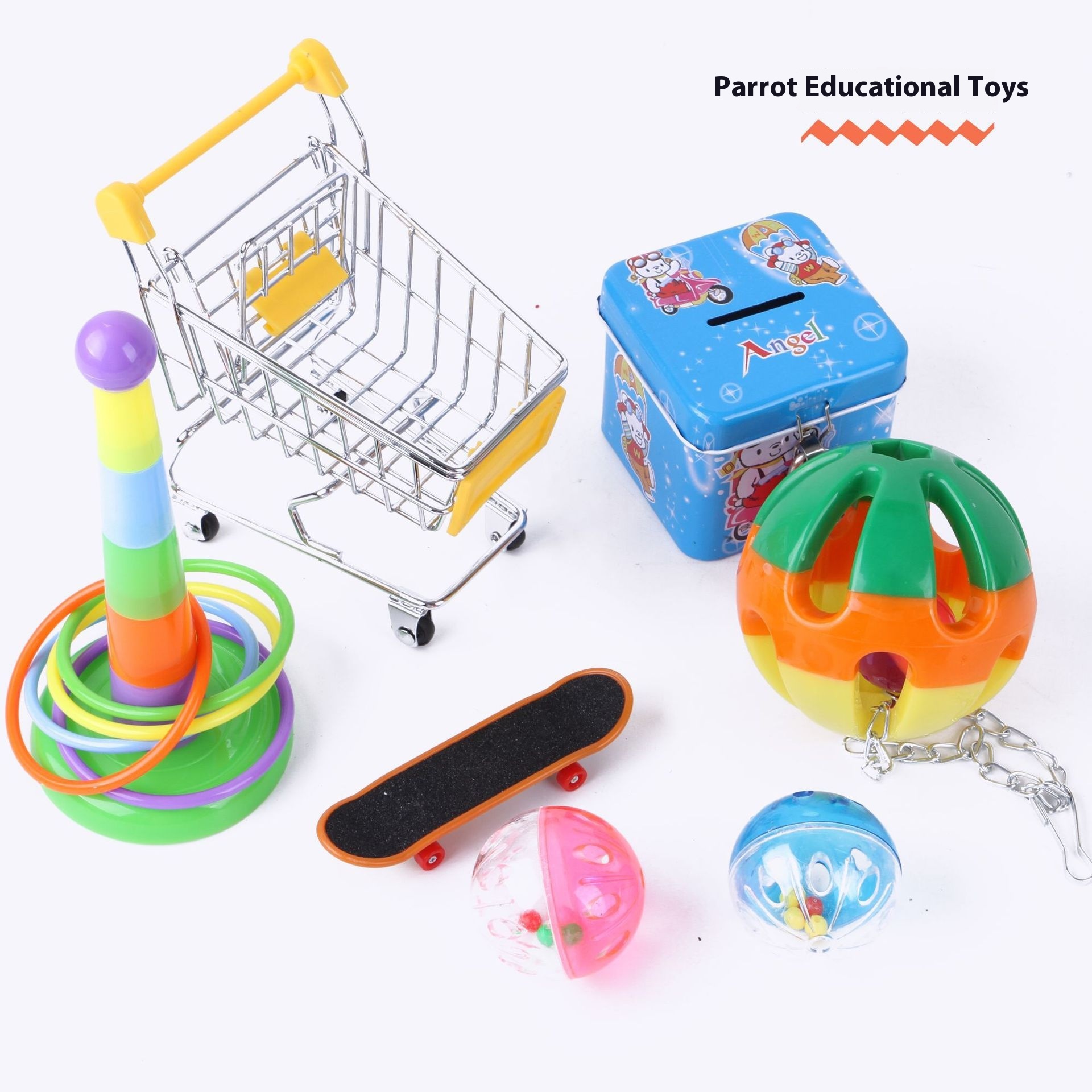 Fashion Personalized New Pet Birds Toys Suit