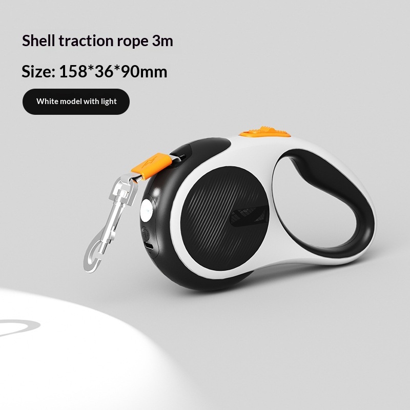 Retractable Dog Leash Shock Absorbing Design For Large Dogs Durable Extendable Leash For…