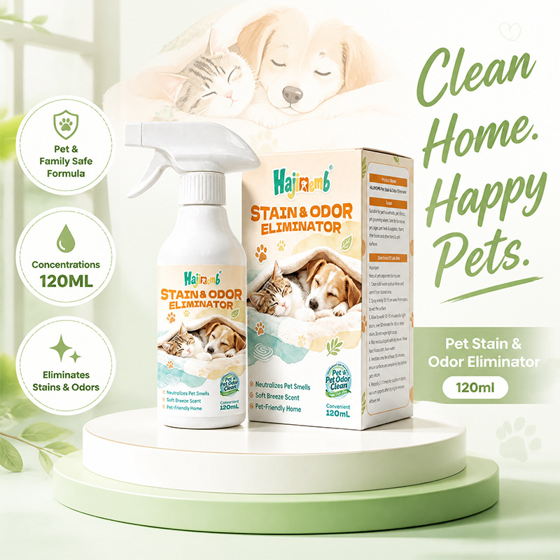 Pet Deodorizer And Stain Remover Cat Litter Box Freshener And Bathroom Air Freshener
