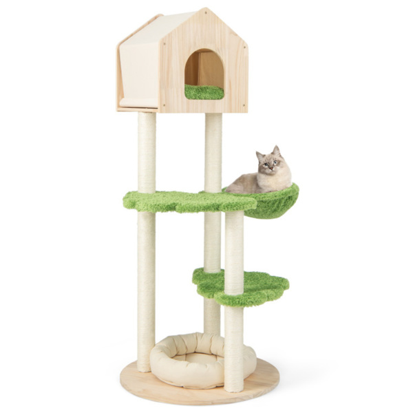 5 Story Cat Tree, Cat Villa