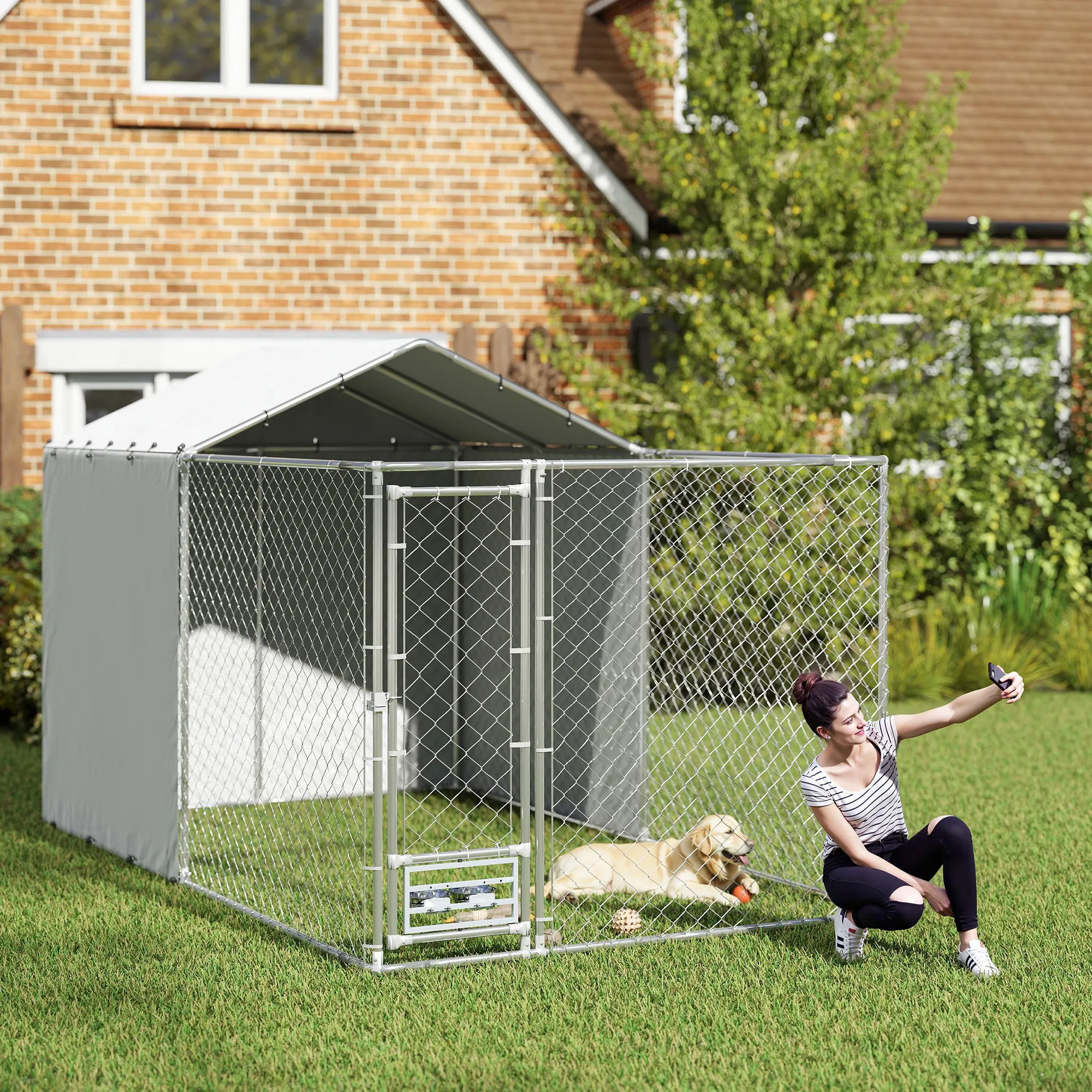 Dog Kennel(Not Supported non-defective remorse returns)