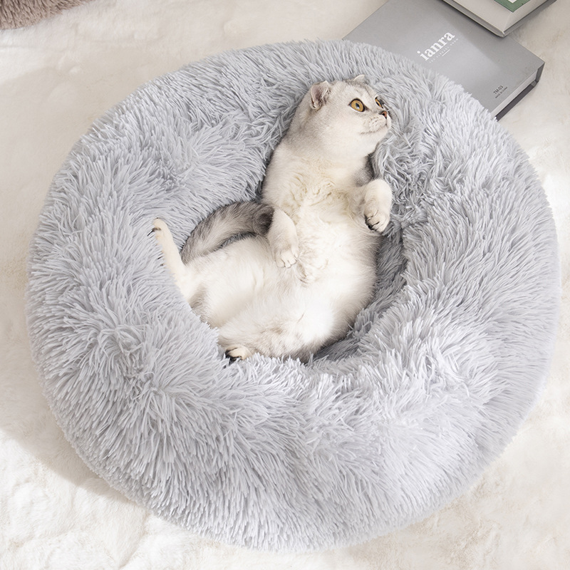 Removable And Washable Dog Bed, Detachable Cat Bed, Made Of Long-pile Plush