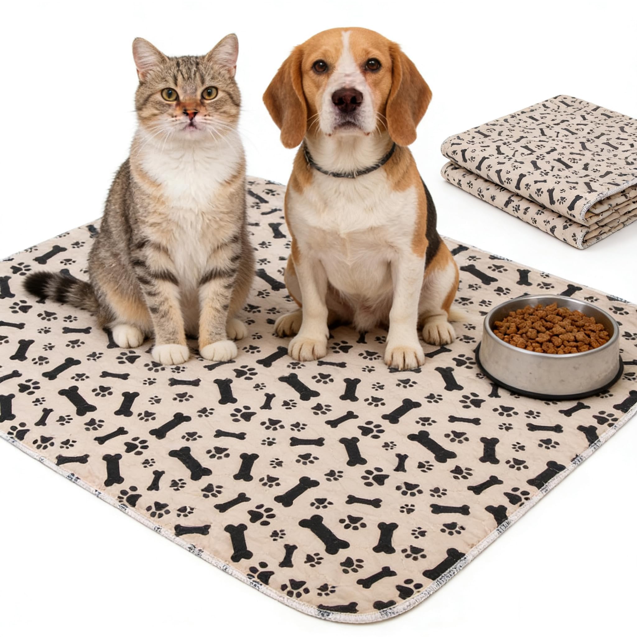 Puppy Urine Pad, Non-Slip Leakproof Dog Pee Mat , Washable Reusable Puppy Training…