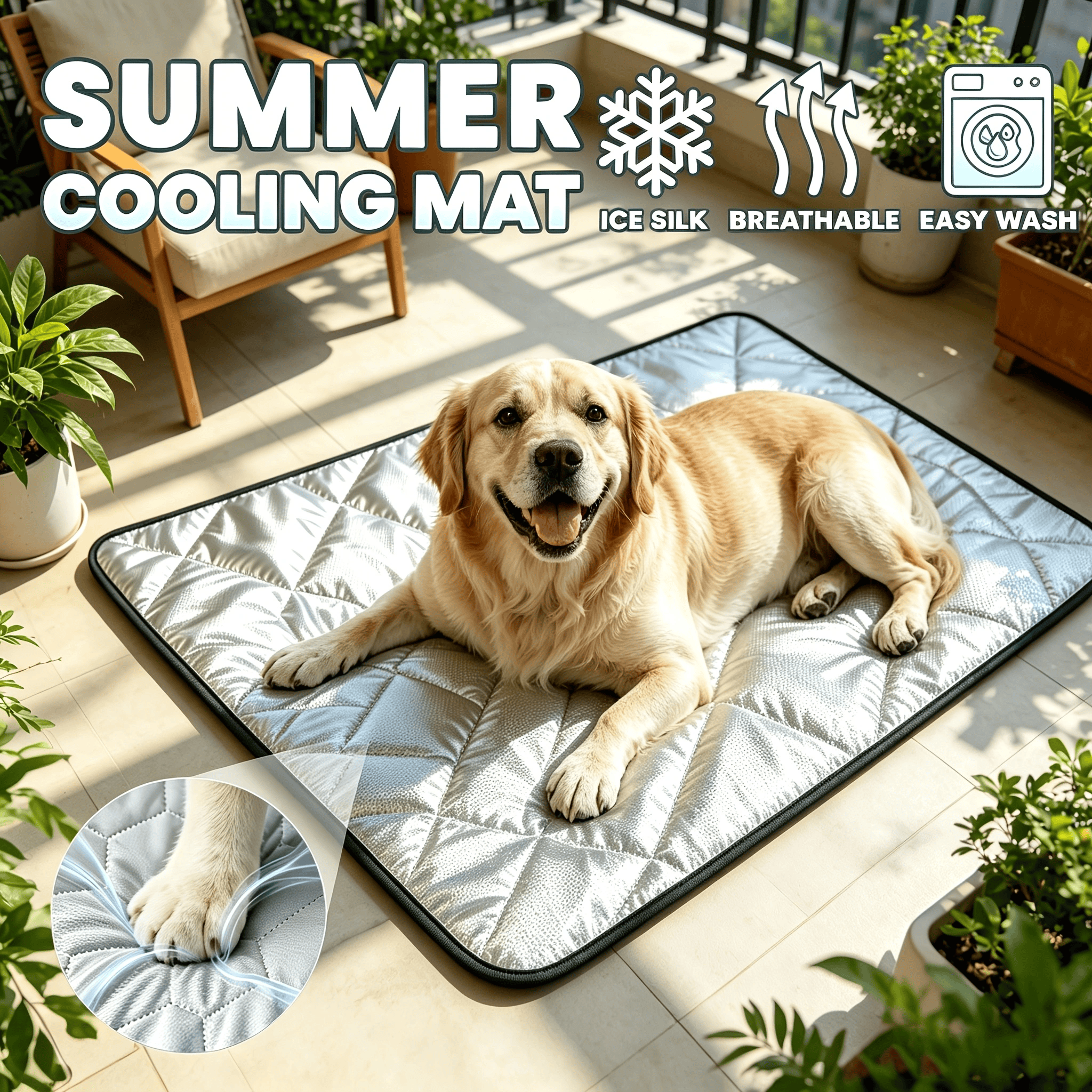 A Must-Have When Going Out.Multi-use Pet Pad, Waterproof, Machine Washable & Dirt…