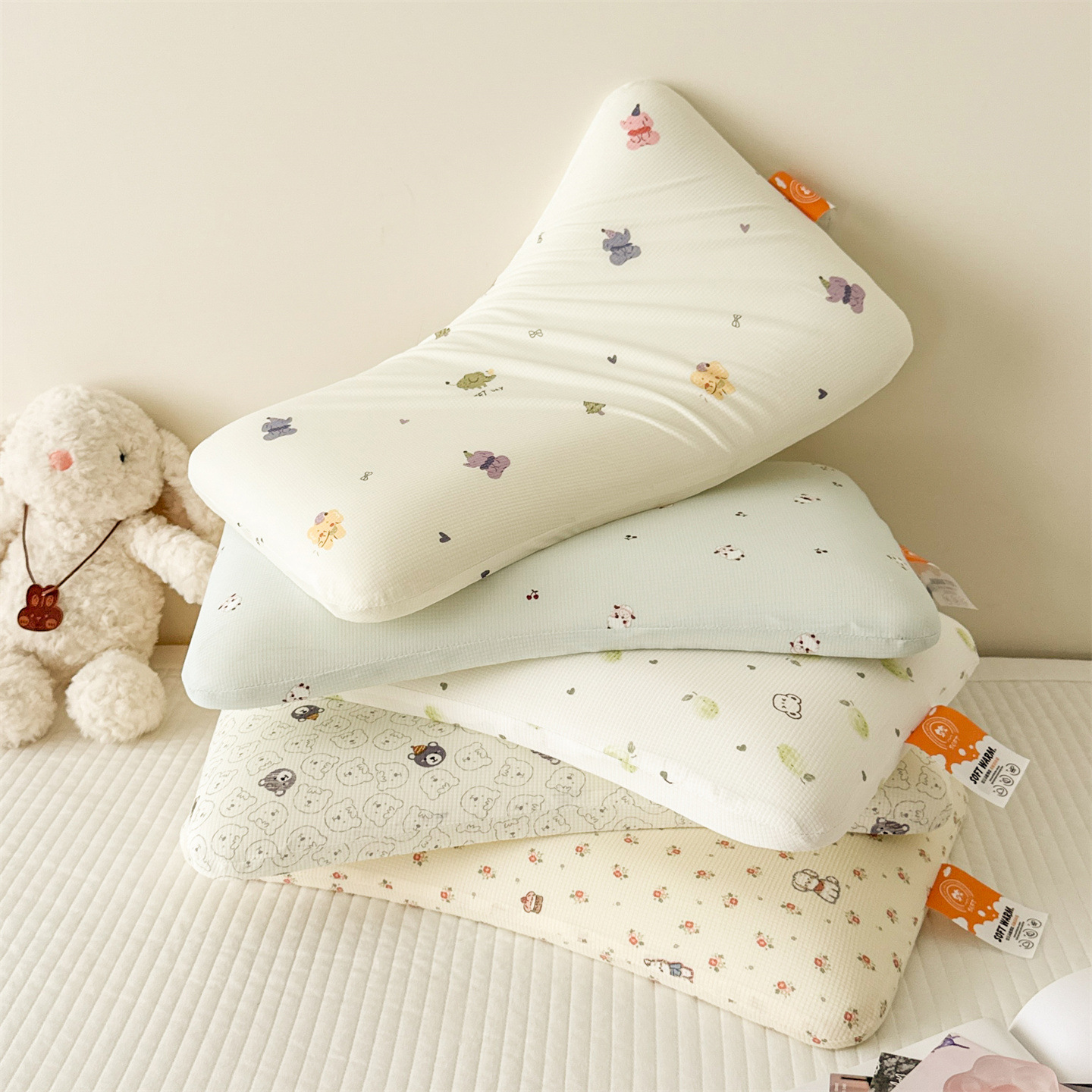 Cute Floral Children's Cartoon Memory Foam Pillow