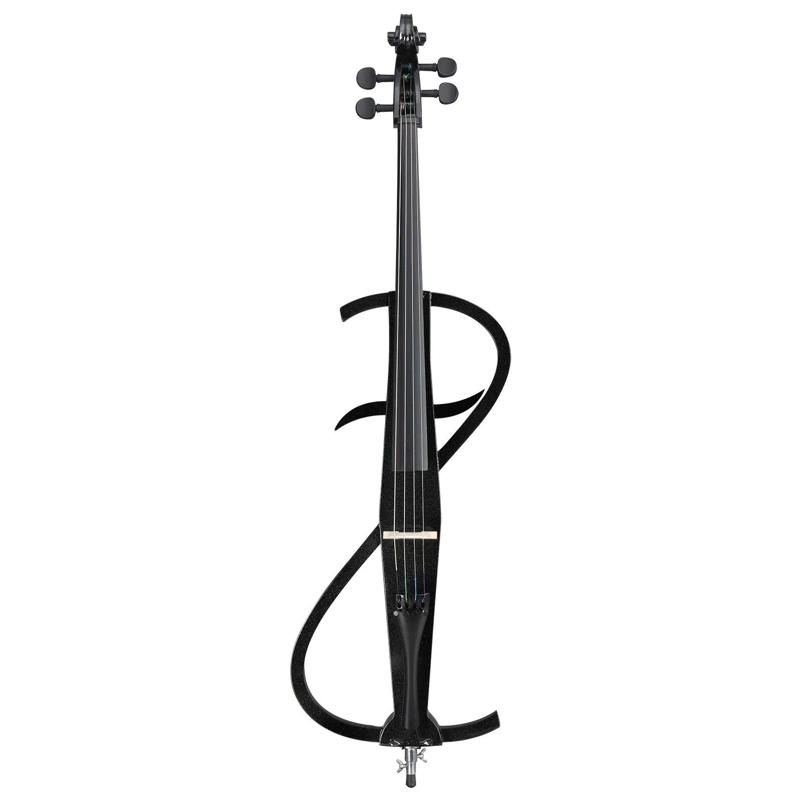 Full-size 4/4 S-type electric cello, including case, bow, rosin, headphones, connecting…