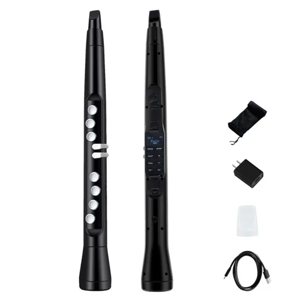 Portable Wireless MIDI Electronic Saxophone - 100 Tones, 3W Hi-Fi Speaker, 12hrs…