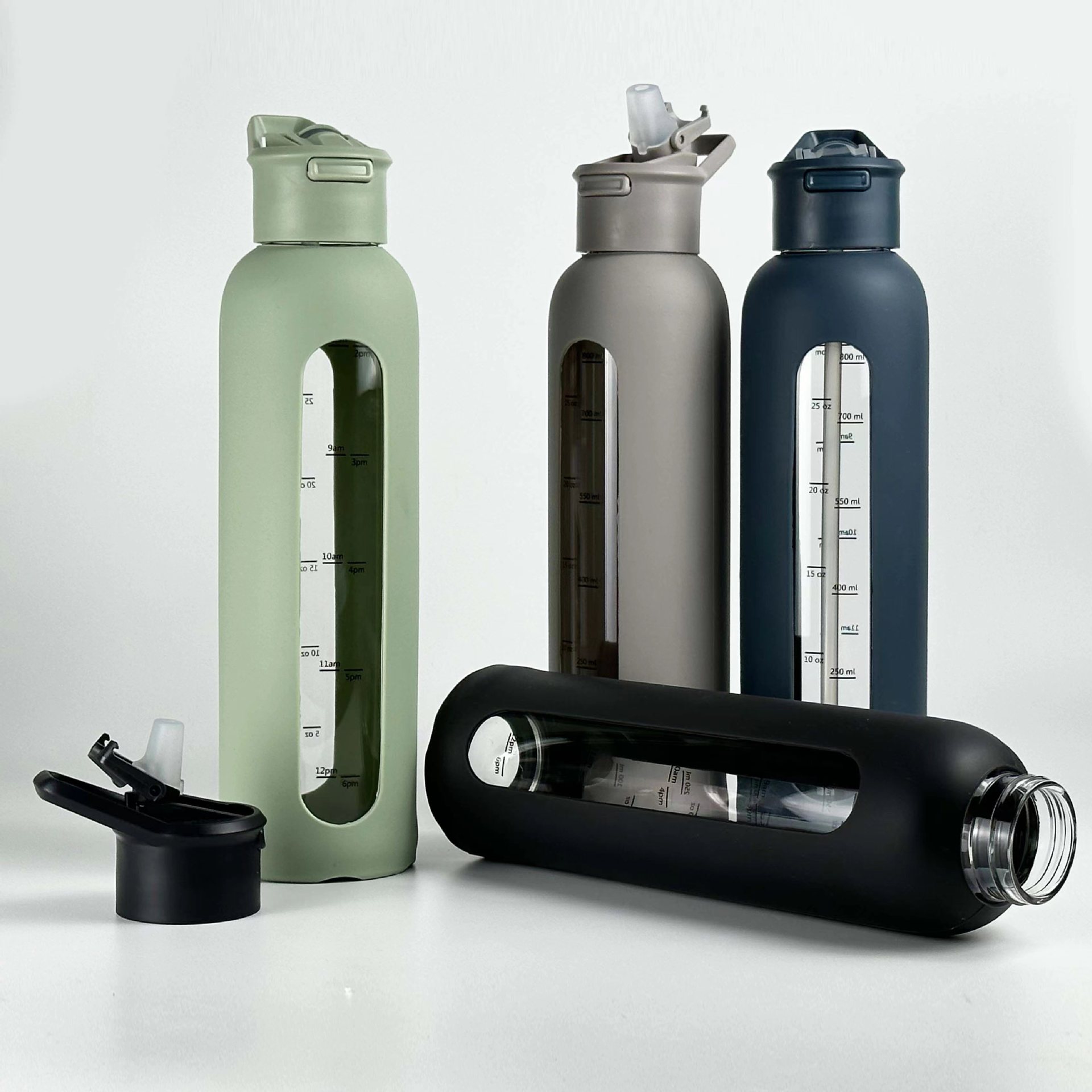 Large-capacity Portable Sports Water Bottle With Lid