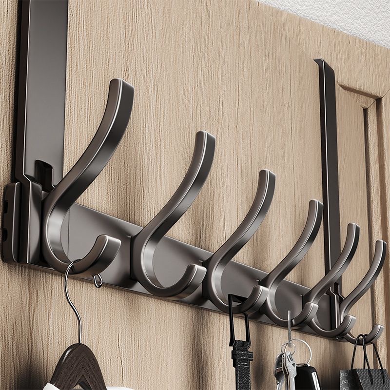 Home Rear-mounted No-drill Clothes Rack
