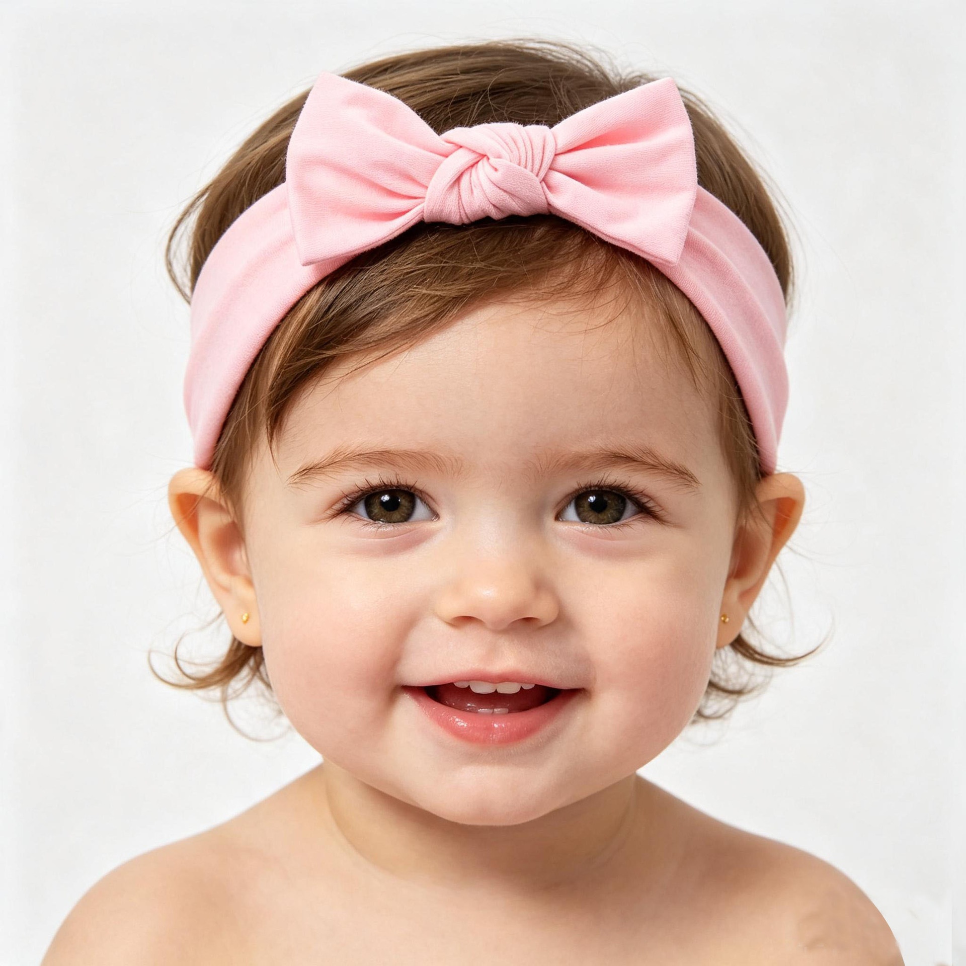 European And American Baby Bow Headband Sweet And Newborn