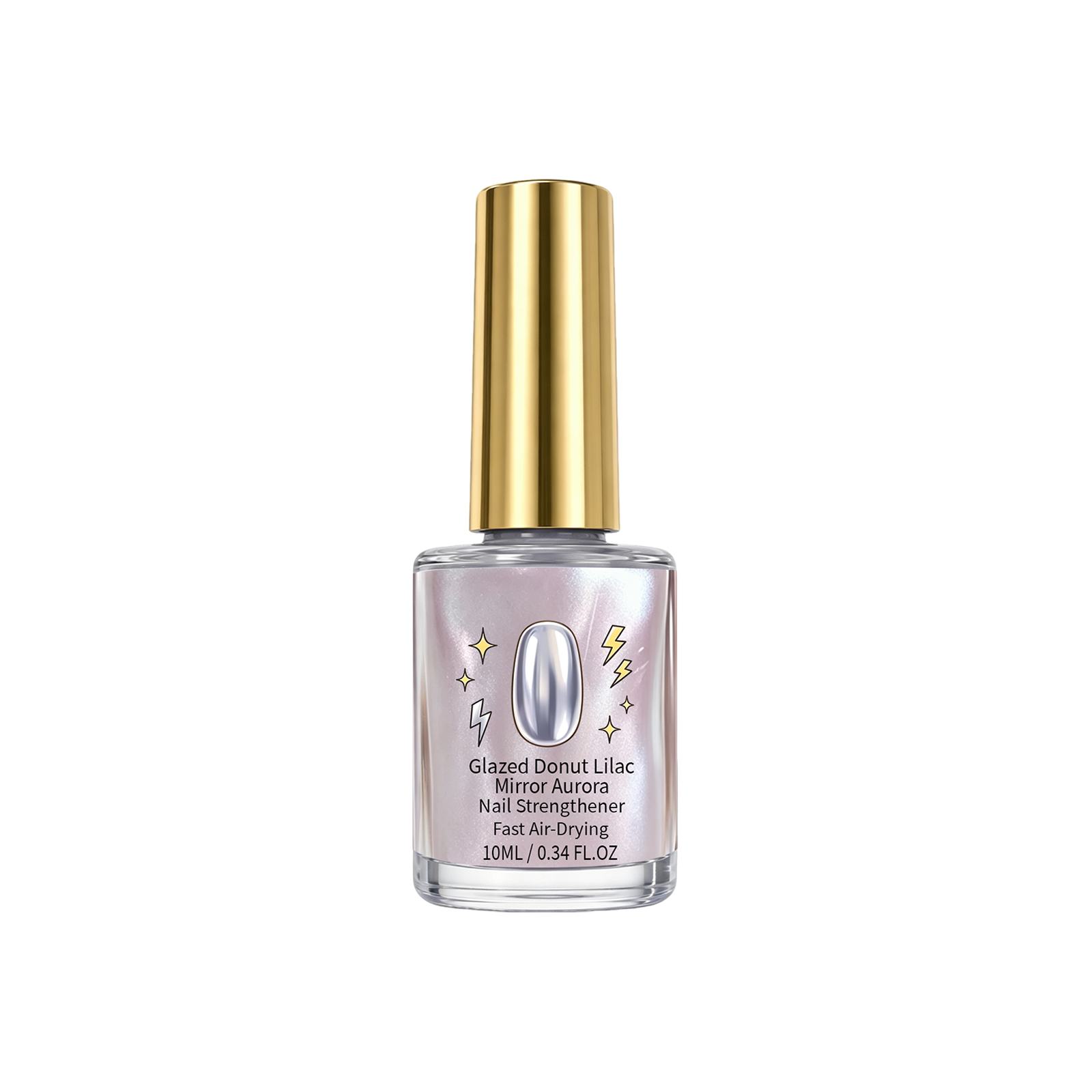 Mirror Aurora Purple Nail Polish 10ml 1piece