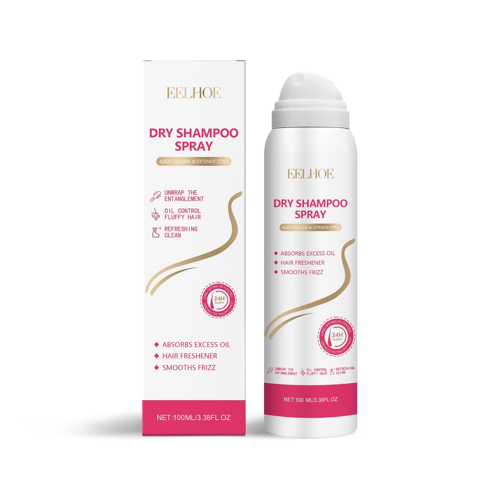 EELHOE Dry Hair Refresh Spray, 100 ml
