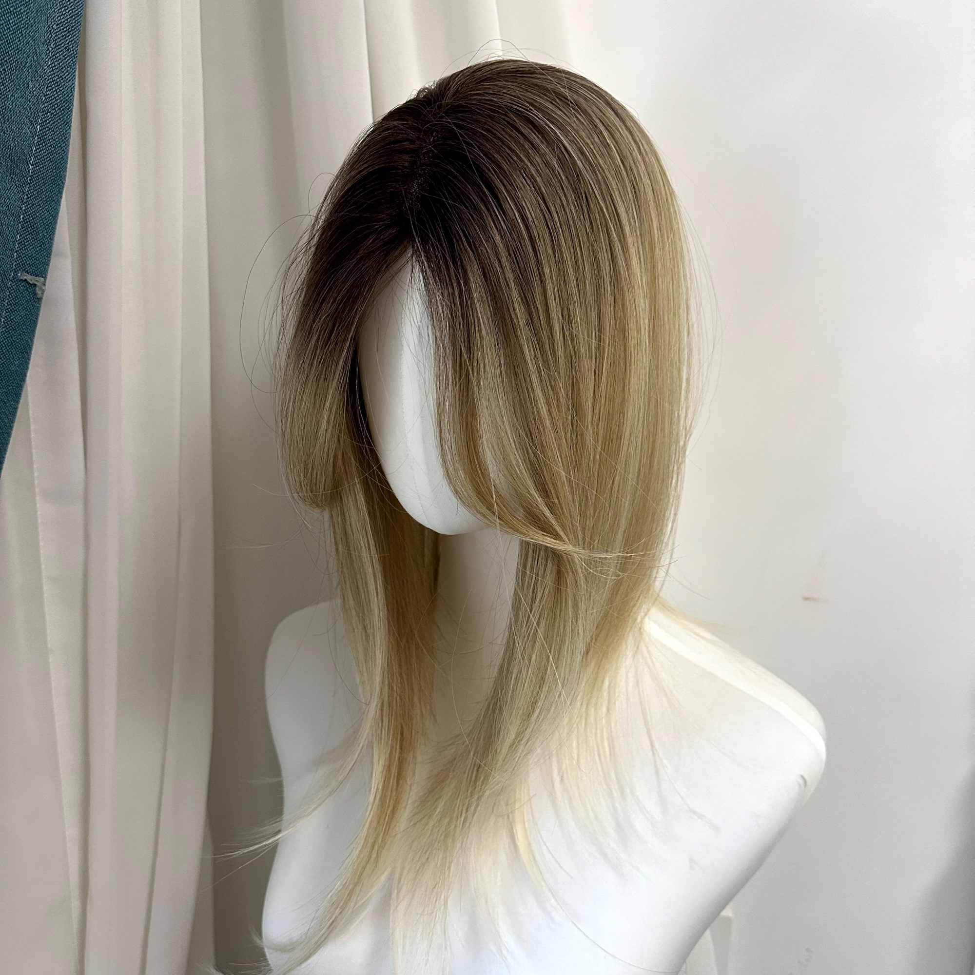 Lightweight Breathable Highlighted Hair Extension Piece