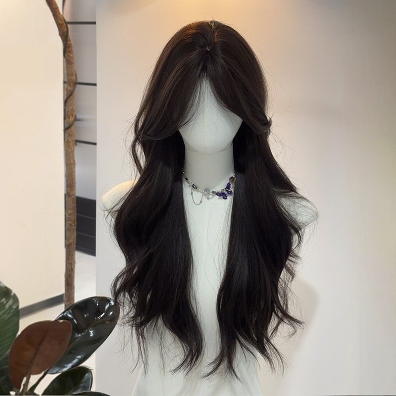 Natural Everyday Eight-character Fringe Wig Cap