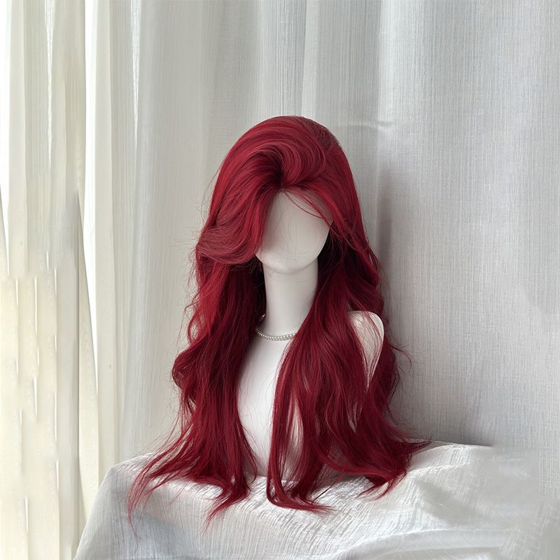 Synthetic Hair Fluffy Large Wave Full Headpiece
