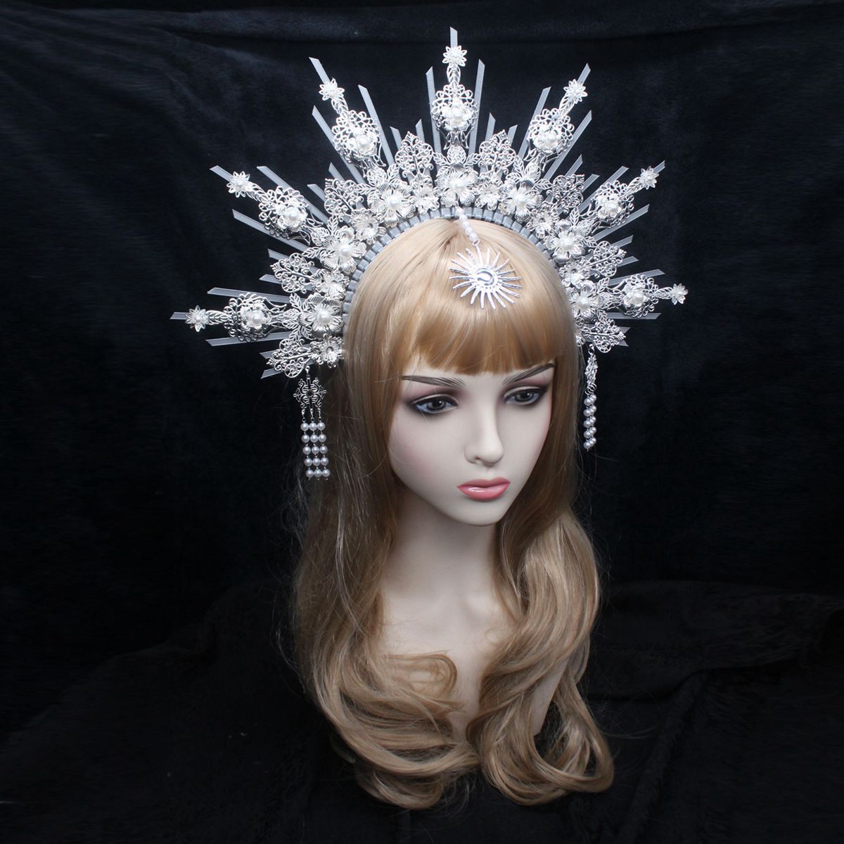 Handmade Sun Crown Accessory Kit Lolita Crown Supplies