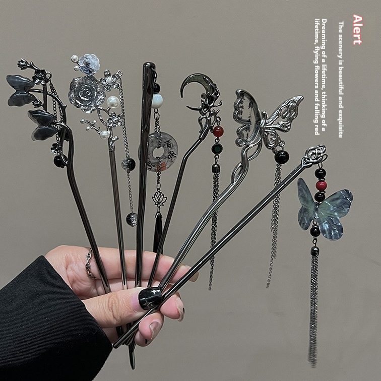 Retro Cheongsam Antique Hair Accessories Women's Hairpin