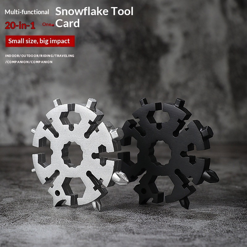 Multi-functional Snowflake Wrench Easy To Carry