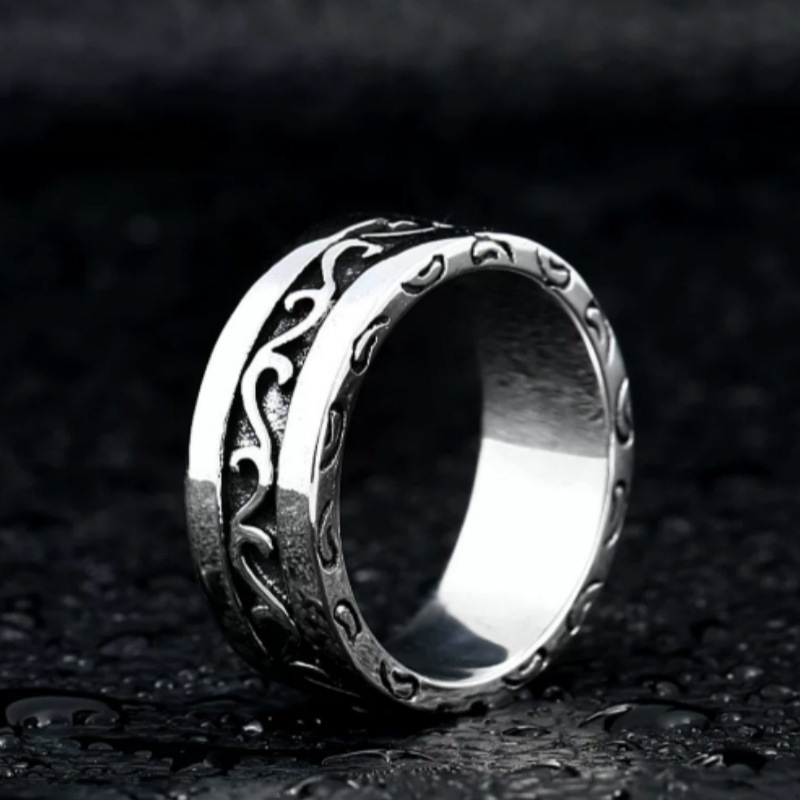 Creative Viking Ring Titanium Steel