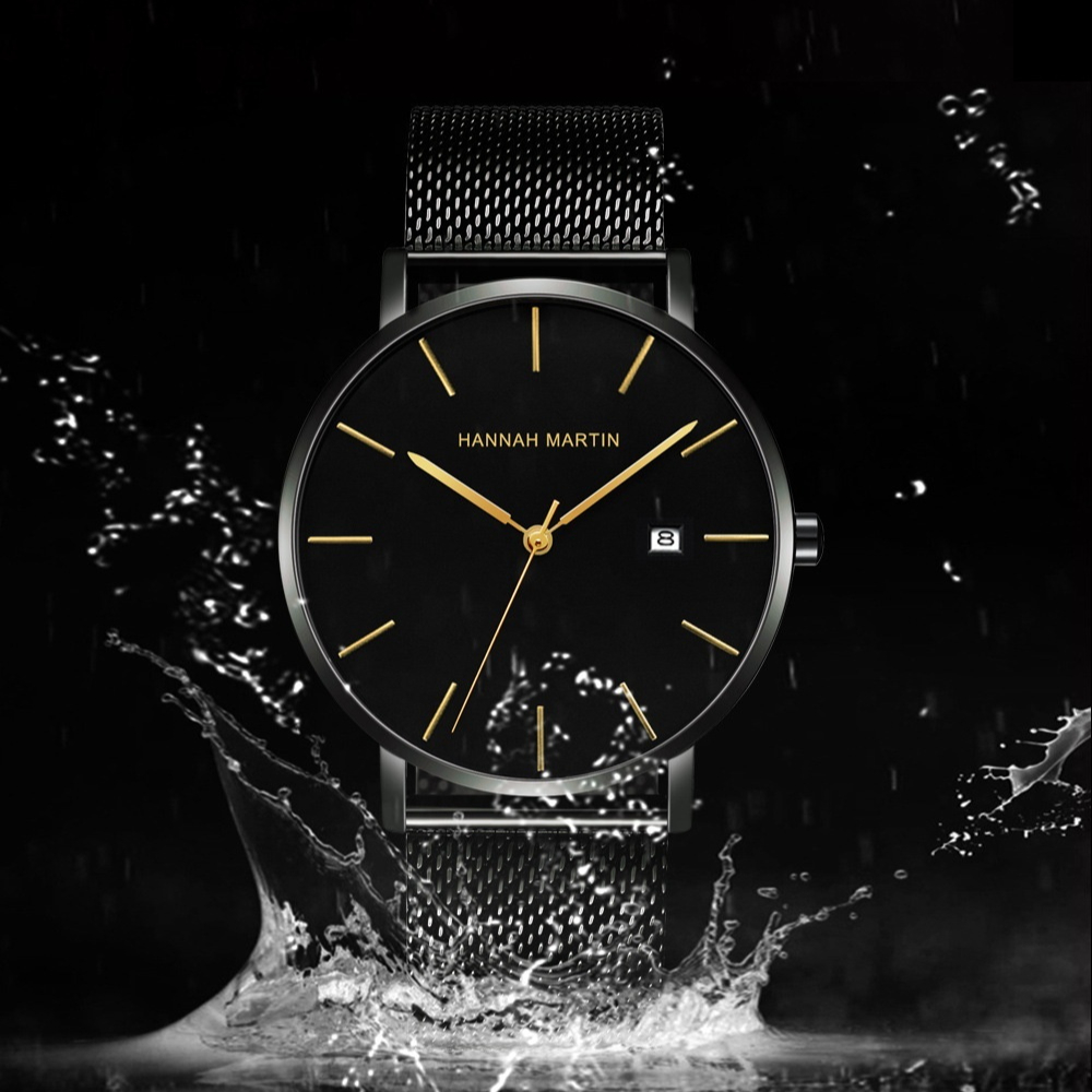 Business-casual Mens Quartz Waterproof Watch