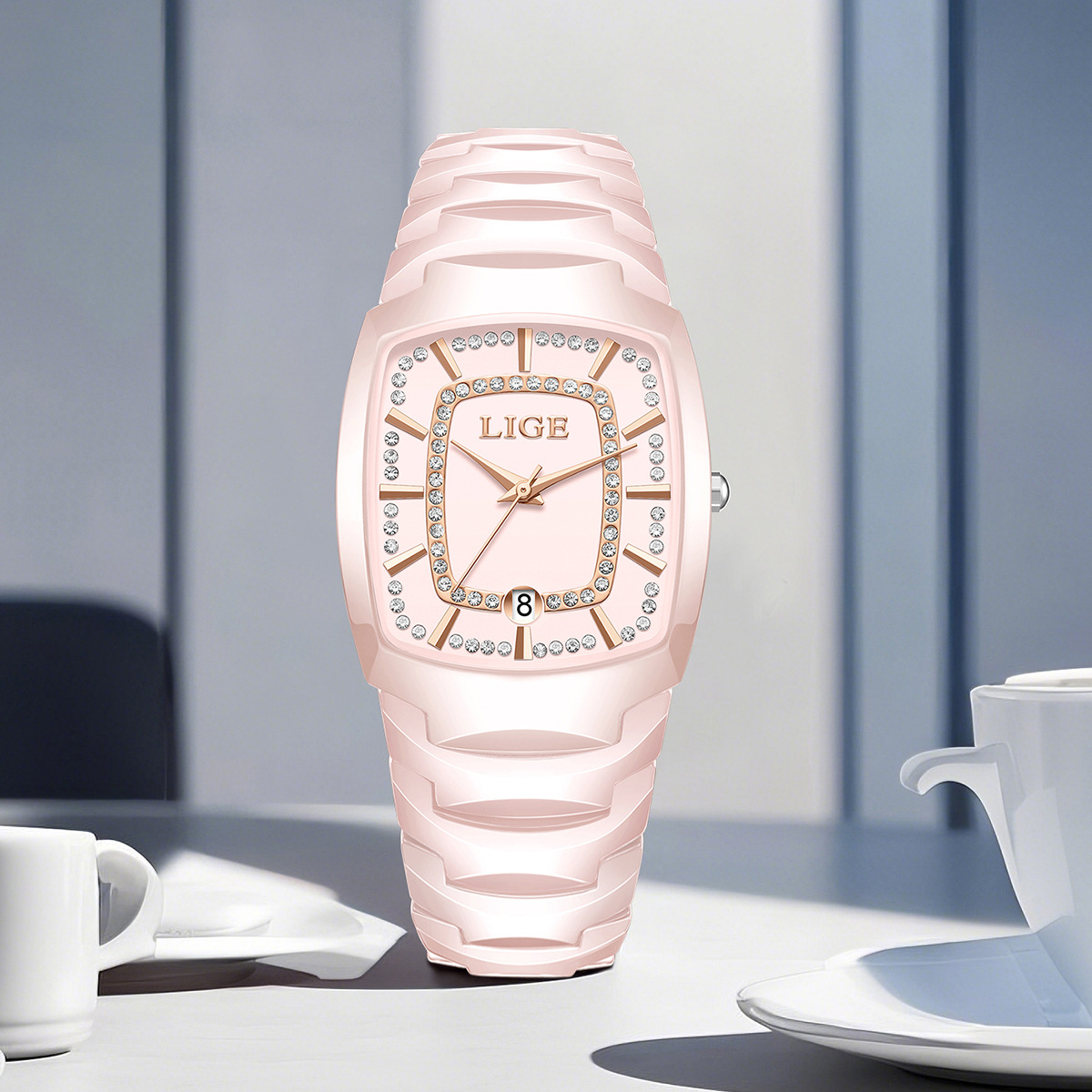 Multifunctional Waterproof Calendar New-style Couples Quartz Watch