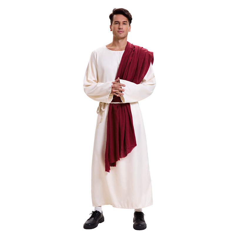 Medieval Cosplay Costume Retro Robe Set