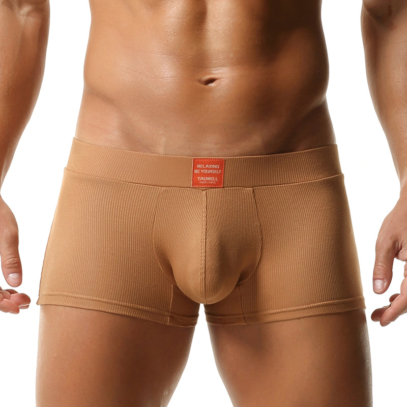 Style Boxer Briefs Comfortable Mid-to-high Waist Solid Color Minimalist Design