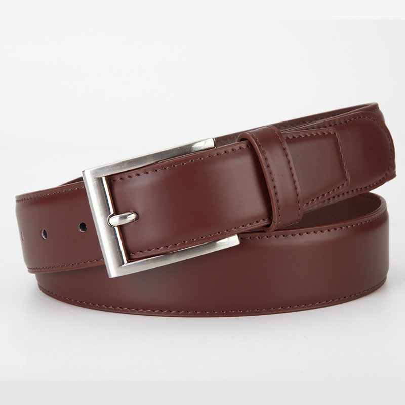 Mens Casual All Matching Leather Belt