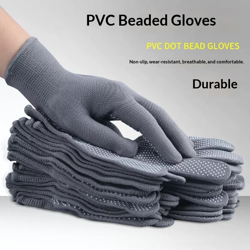Nylon-potted Anti-slip And Abrasion-resistant Work Gloves