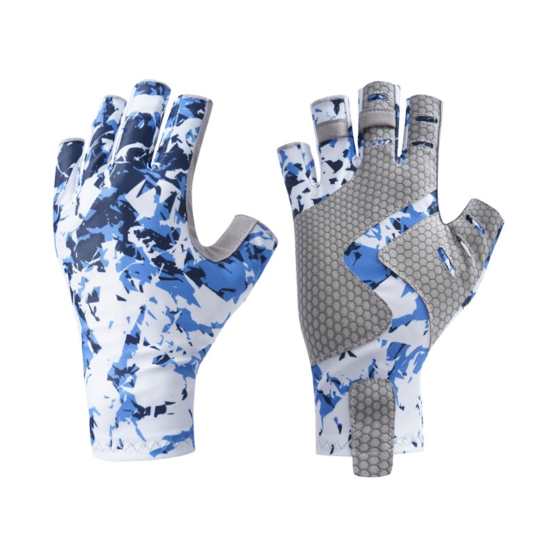 Summer Sun-Protective Ice-Silk Fishing Gloves