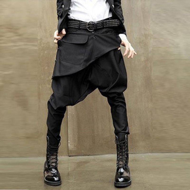 Design Casual Trousers In Black Versatile For Two Styling Options Fallwinter