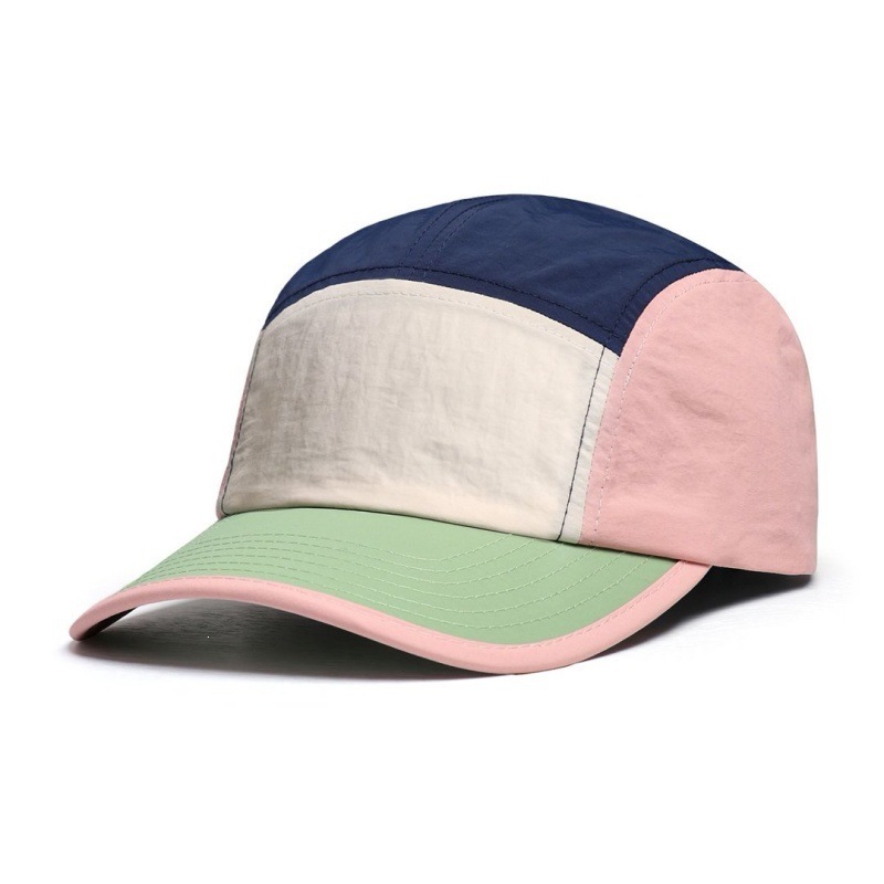 Japanese-style Vintage Quick-drying Multi-color Reflective Baseball Cap With Five-piece…