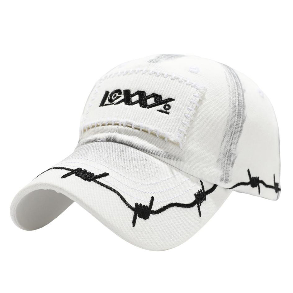 Spring And Autumn Trendy Vintage Baseball Caps In Multiple Colors With Lettered Brims…
