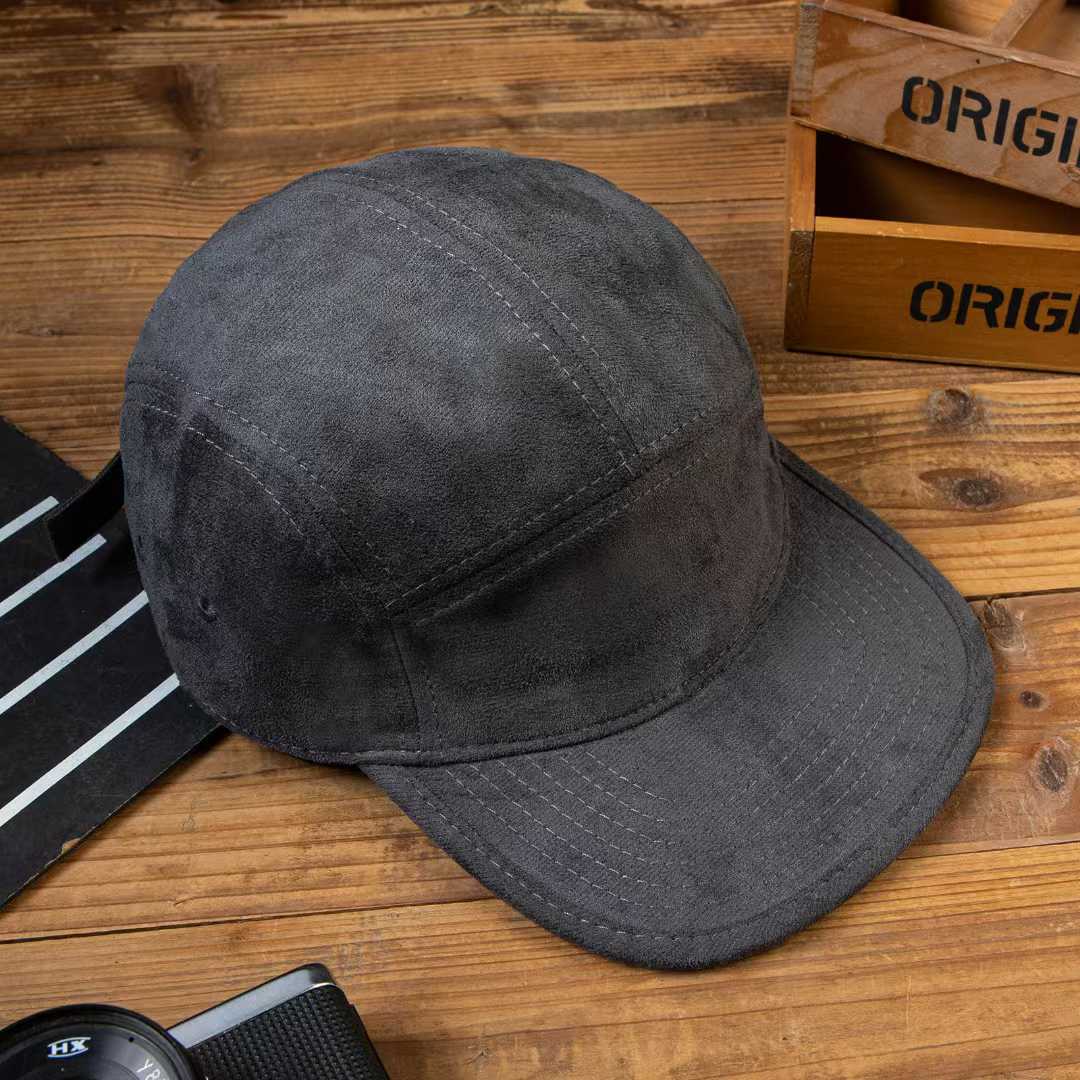 Men's And Women's Solid-color Soft-top Stylish Casual Short-brim Baseball Caps For…