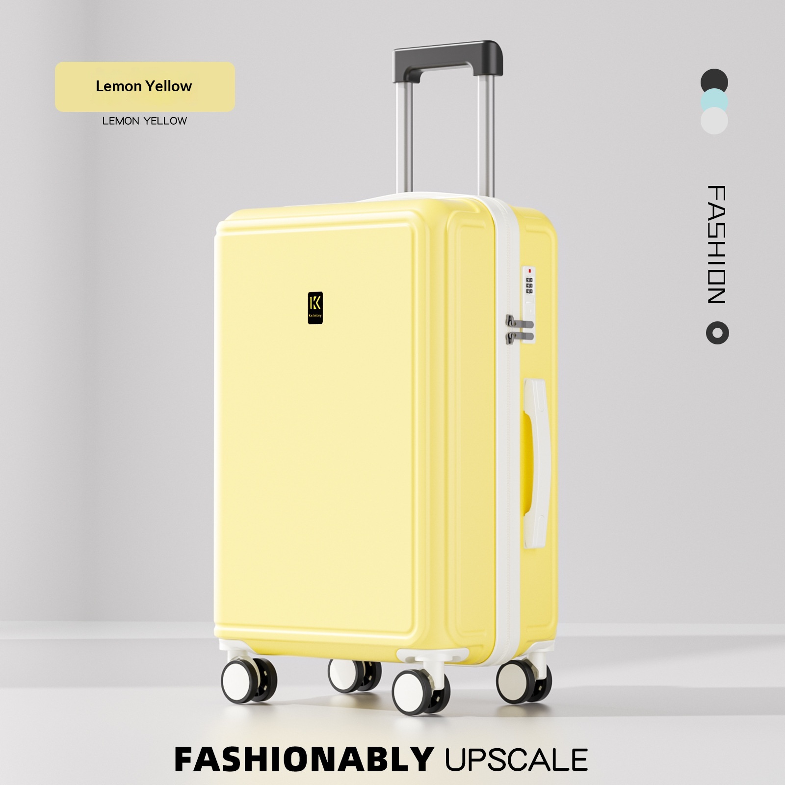 Luggage Trolley Case Student 20 Inch Lightweight Boarding Large Capacity Password Travel…