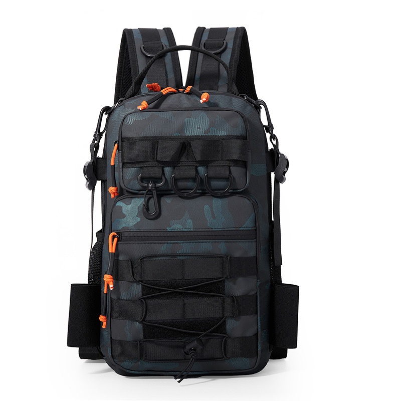 Outdoor Lure Bag New Multi-Functional Single & Double Shoulder Fishing Equipment Backpack…