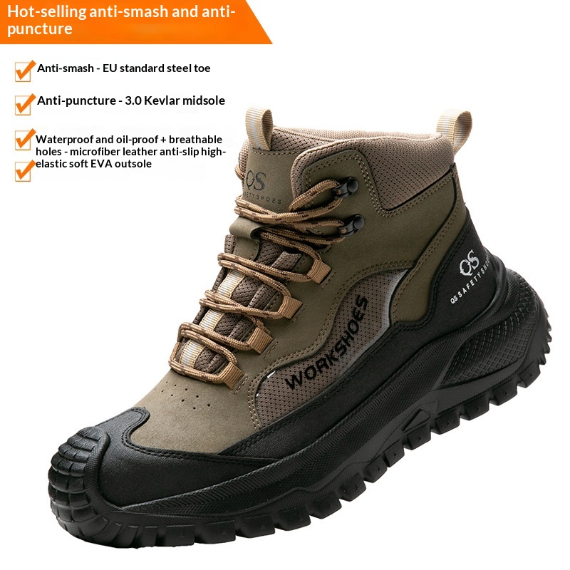 style Safety Shoes Non-slip Wear-resistant And Toe-impact Resistant