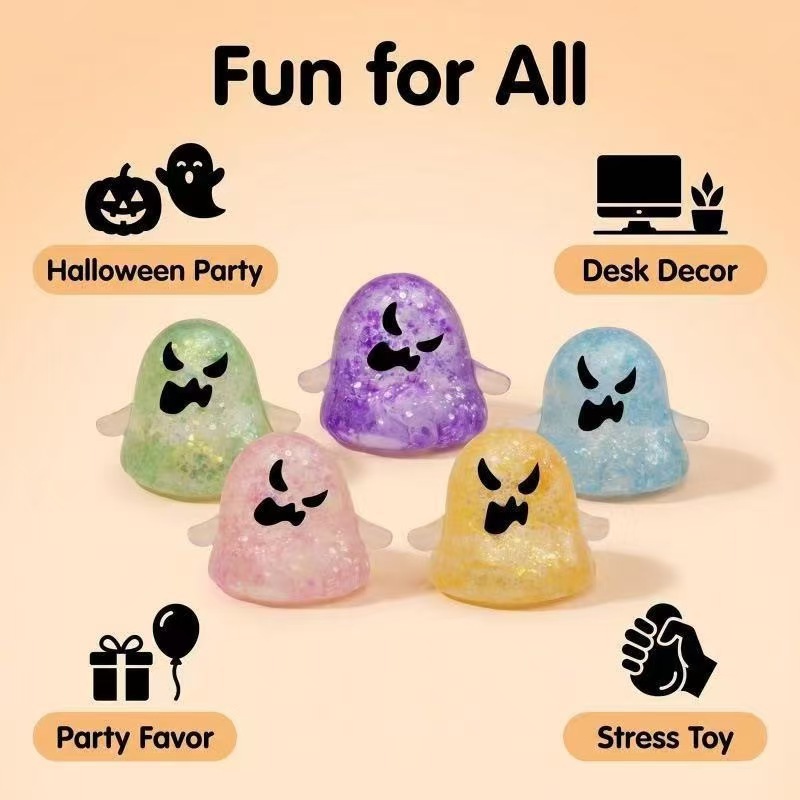 Halloween Ghost Maltose Slow-Rebound Toy